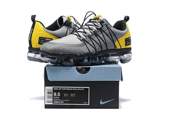 Nike Air Vapormax Run Utility "Grey Amarillo" Shoes Sneakers Men Sale Size US 7, 8, 8.5, 9, 10, 11