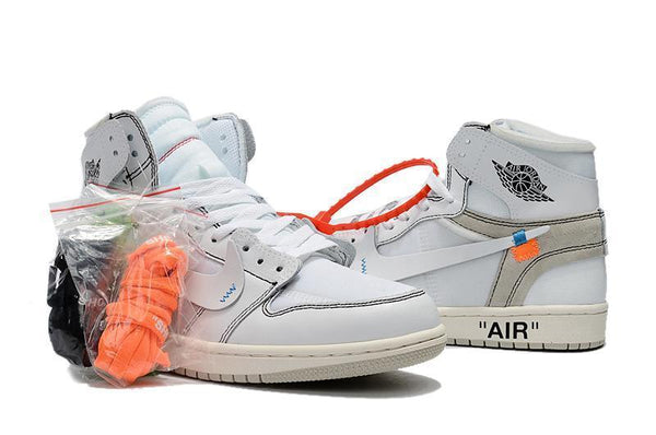 Nike Air Jordan 1 Part 2 OFF White Shoes Basketball Men Size US 7 - 13