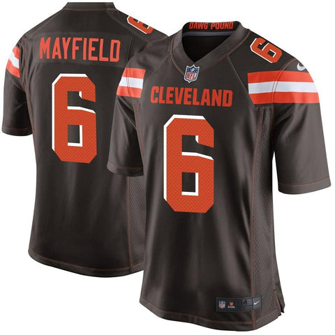 Baker Mayfield Cleveland Browns Youth Game Jersey – Brown 2019