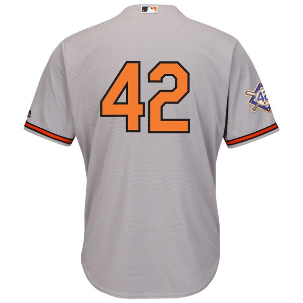 Baltimore Orioles Majestic 2019 Jackie Robinson Day Official Cool Base Jersey – Gray 2019