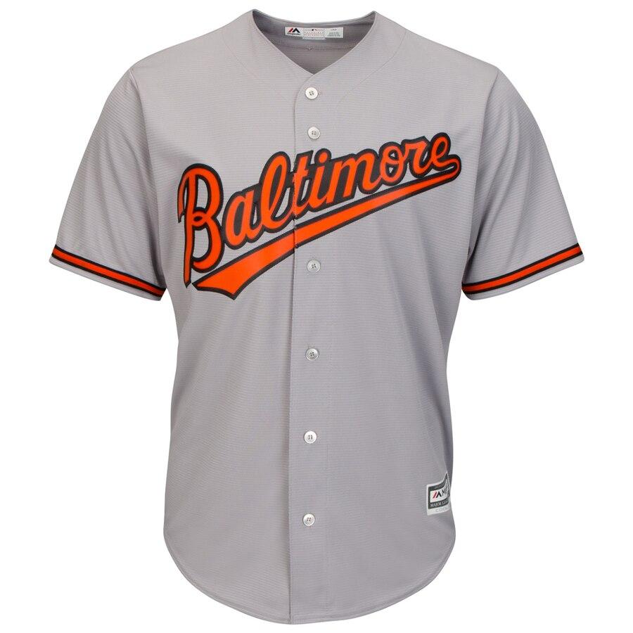 Baltimore Orioles Majestic Official Cool Base Jersey - Gray 2019