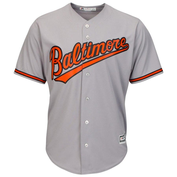 Baltimore Orioles Majestic Official Cool Base Jersey - Gray 2019