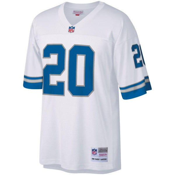 Barry Sanders Detroit Lions Mitchell &amp; Ness Replica Retired Player Jersey - White 2019
