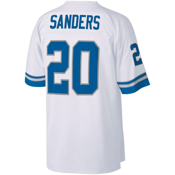 Barry Sanders Detroit Lions Mitchell &amp; Ness Replica Retired Player Jersey - White 2019