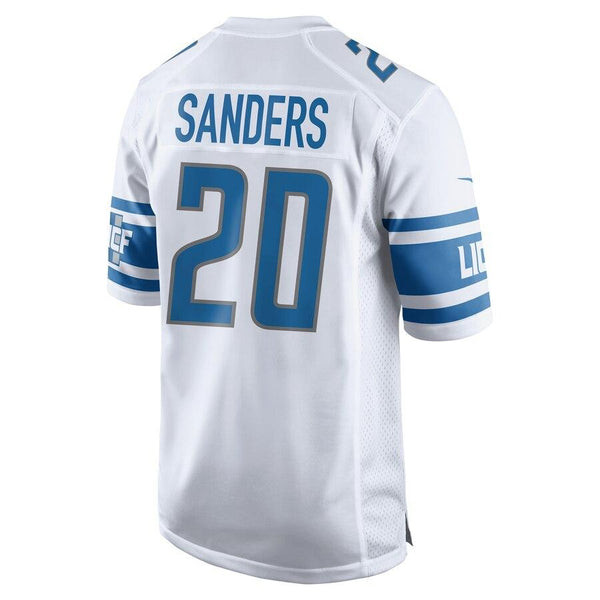 Barry Sanders Detroit Lions Retired Player Game Jersey - White 2019