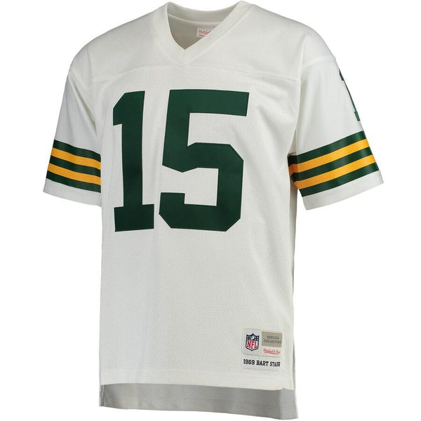Bart Starr Green Bay Packers Mitchell &amp; Ness Replica Retired Player Jersey - White 2019