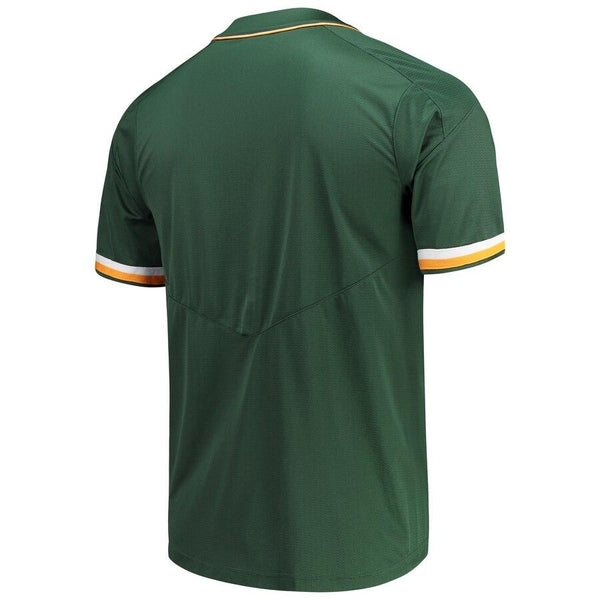 Baylor Bears Vapor Untouchable Elite Full-Button Replica Baseball Jersey - Green 2019