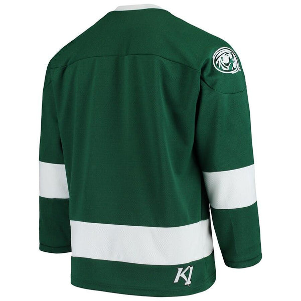 Bemidji State Beavers Replica Hockey Jersey – Green 2019