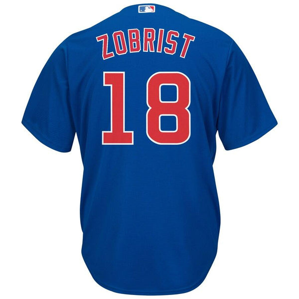 Ben Zobrist Chicago Cubs Majestic Cool Base Player Jersey - Royal 2019