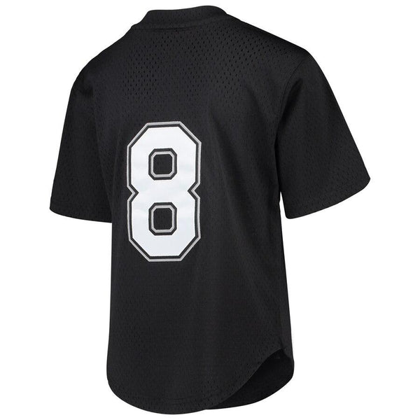 Bo Jackson Chicago White Sox Mitchell &amp; Ness Youth Cooperstown Collection Mesh Batting Practice Jersey – Black 2019