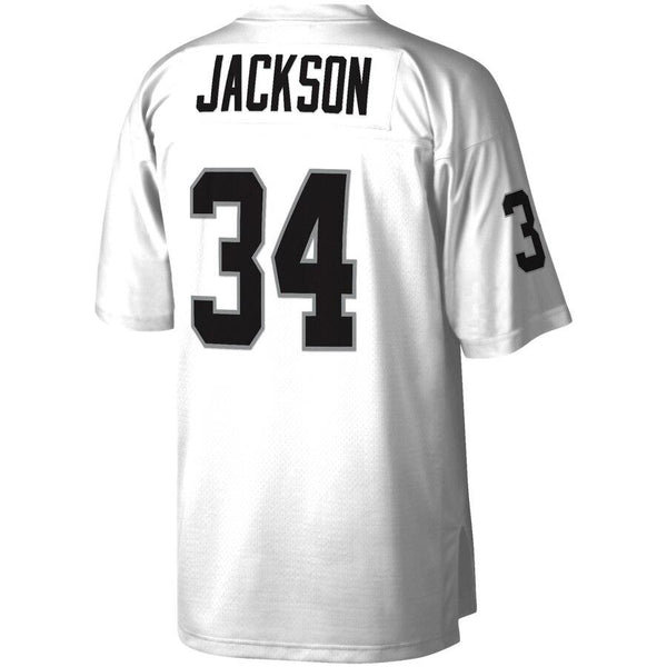 Bo Jackson Oakland Raiders Mitchell &amp; Ness 1988 Replica Retired Player Jersey - White 2019