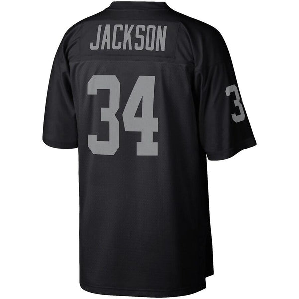 Bo Jackson Oakland Raiders Mitchell &amp; Ness 1988 Retired Player Vintage Replica Jersey - Black 2019