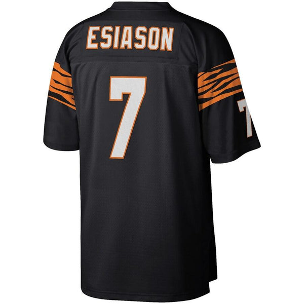 Boomer Esiason Cincinnati Bengals Mitchell &amp; Ness 1989 Retired Player Vintage Replica Jersey - Black 2019