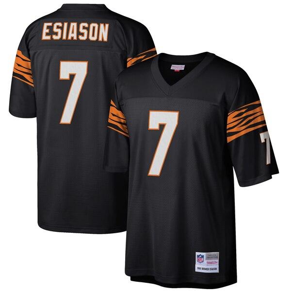 Boomer Esiason Cincinnati Bengals Mitchell &amp; Ness 1989 Retired Player Vintage Replica Jersey - Black 2019