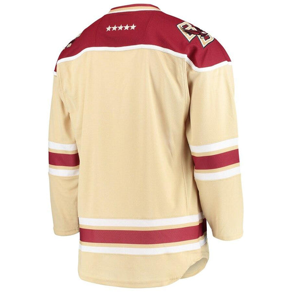 Boston College Eagles Under Armour Replica College Hockey Jersey – Gold 2019