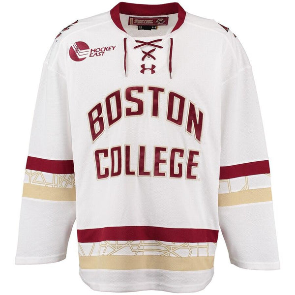 Boston College Eagles Under Armour Replica Hockey Jersey - White 2019