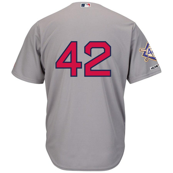 Boston Red Sox Majestic 2019 Jackie Robinson Day Official Cool Base Jersey – Gray 2019