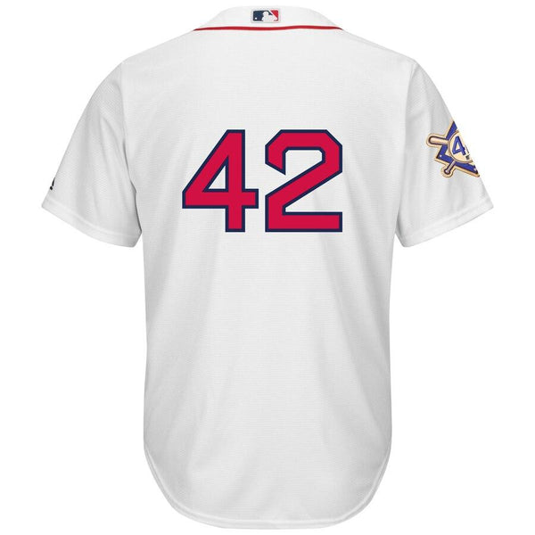 Boston Red Sox Majestic 2019 Jackie Robinson Day Official Cool Base Jersey – White 2019