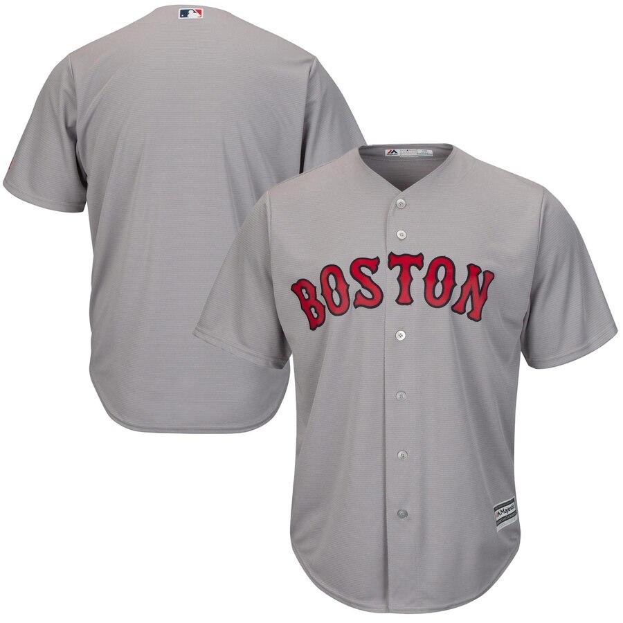 Boston Red Sox Majestic Official Cool Base Team Jersey - Gray 2019