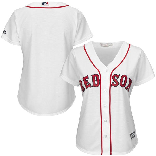 Boston Red Sox Majestic Women's Cool Base Jersey - White 2019
