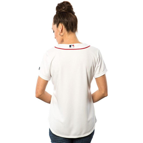 Boston Red Sox Majestic Women's Cool Base Jersey - White 2019