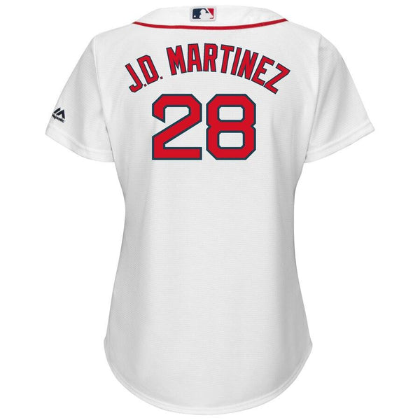 Boston Red Sox Majestic Women's Cool Base Player Jersey – White 2019