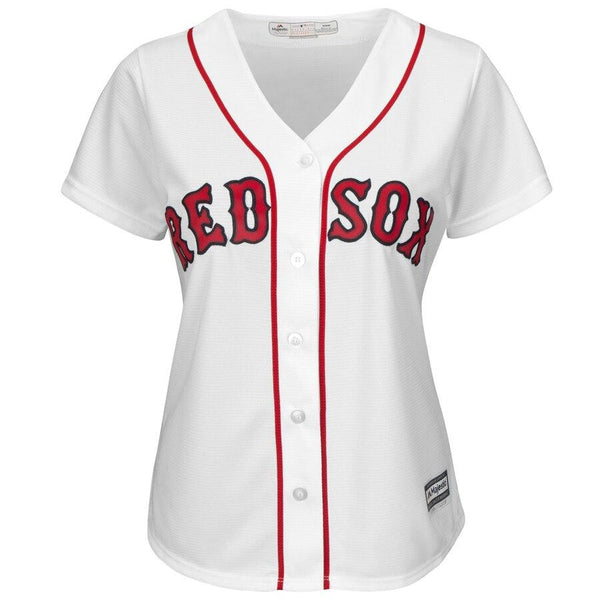 Boston Red Sox Majestic Women's Home Cool Base Custom Jersey - White 2019