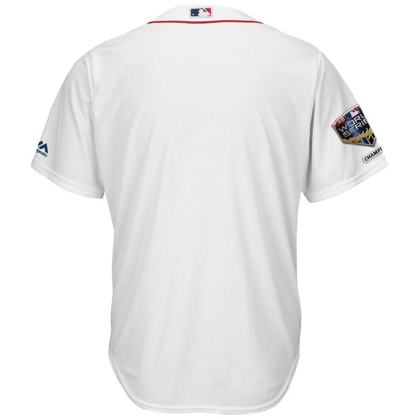 Boston Red Sox Majestic World Series Champions Home Cool Base Team Jersey – White 2019