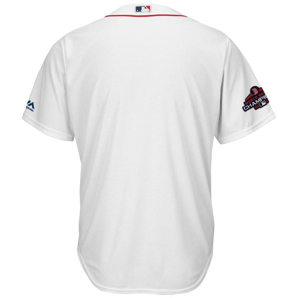 Boston Red Sox Majestic World Series Champions Team Logo Jersey – White 2019