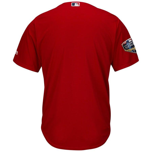 Boston Red Sox Majestic World Series Cool Base Team Jersey – Scarlet 2019