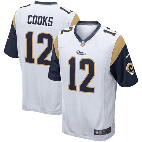 Brandin Cooks Los Angeles Rams Game Jersey – White 2019