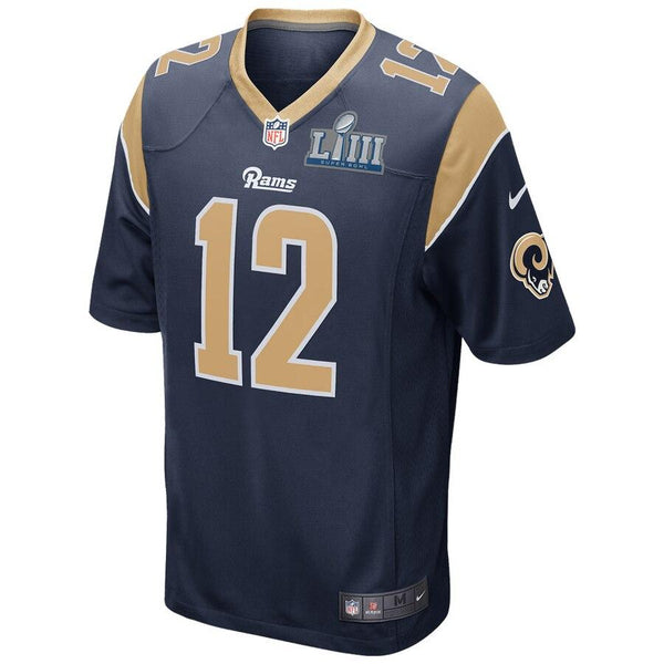 Brandin Cooks Los Angeles Rams Super Bowl LIII Bound Game Jersey – Navy 2019