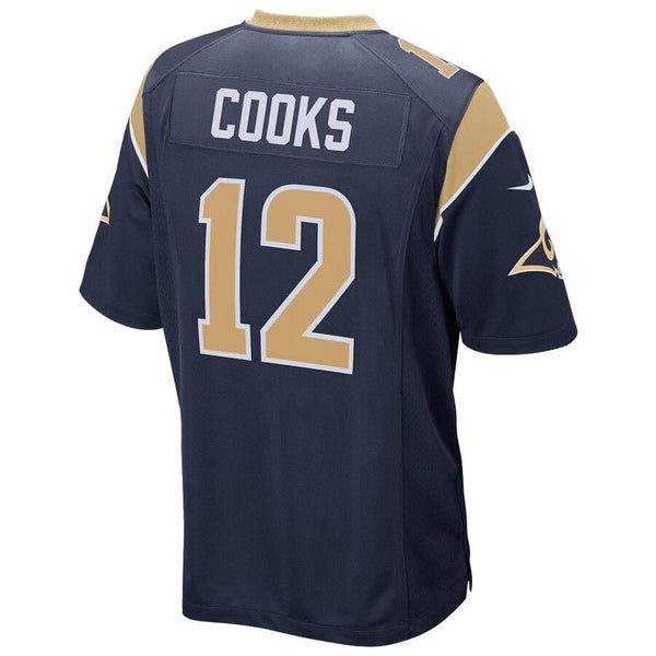 Brandin Cooks Los Angeles Rams Super Bowl LIII Bound Game Jersey – Navy 2019