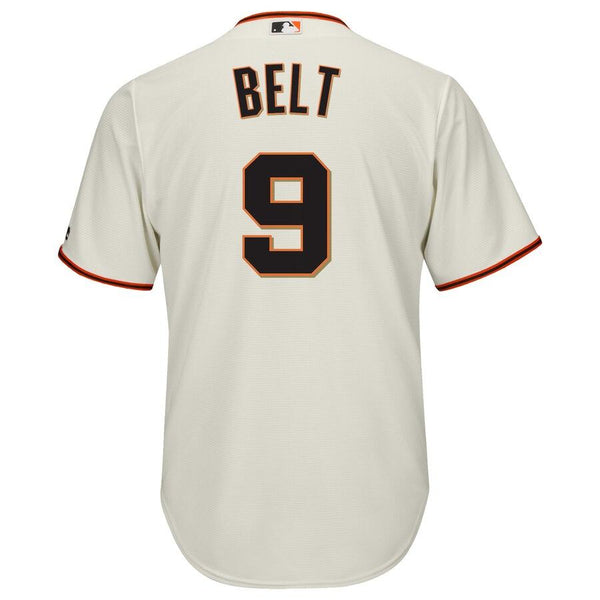 Brandon Belt San Francisco Giants Majestic Cool Base Alternate Player Jersey - Cream 2019