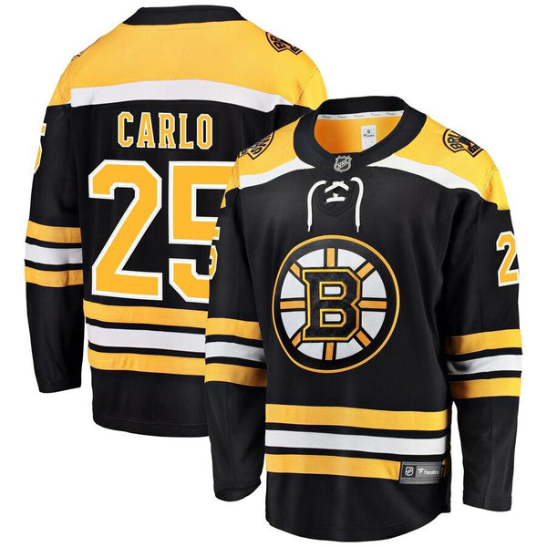 Brandon Carlo Boston Bruins Home Breakaway Player Jersey – Black 2019