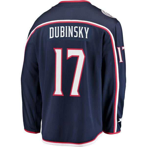 Brandon Dubinsky Columbus Blue Jackets Breakaway Jersey – Navy 2019