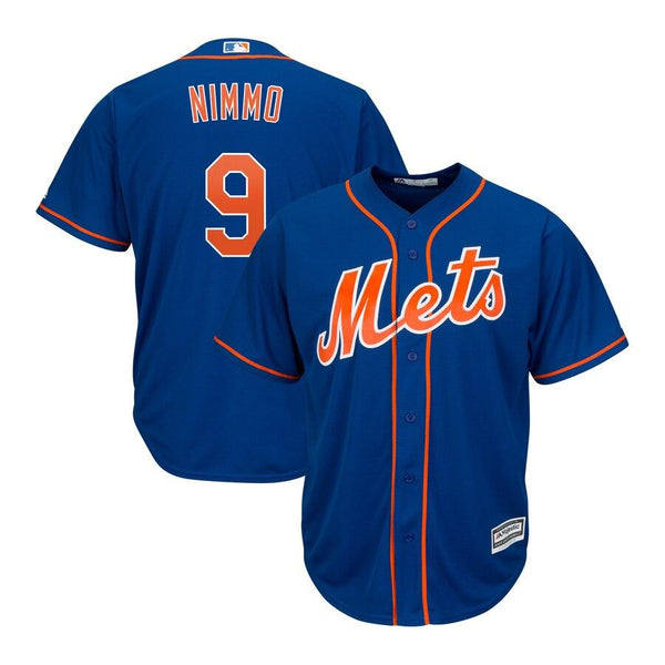 Brandon Nimmo New York Mets Majestic Official Cool Base Player Jersey - Royal 2019