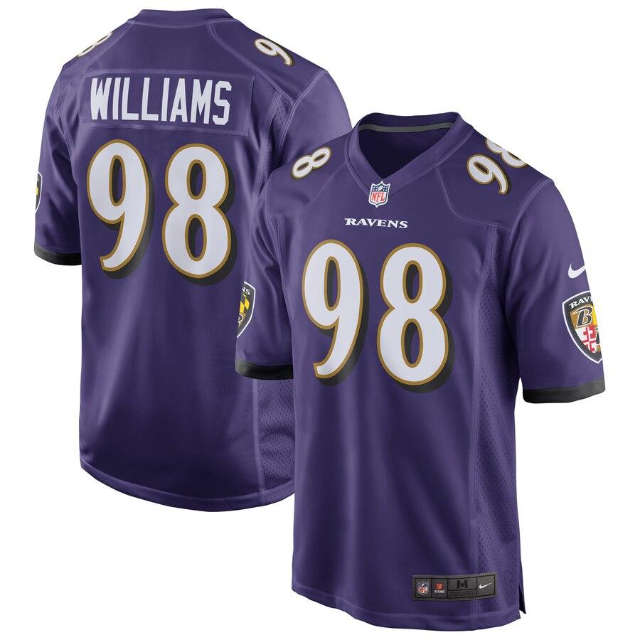Brandon Williams Baltimore Ravens Game Jersey - Purple 2019