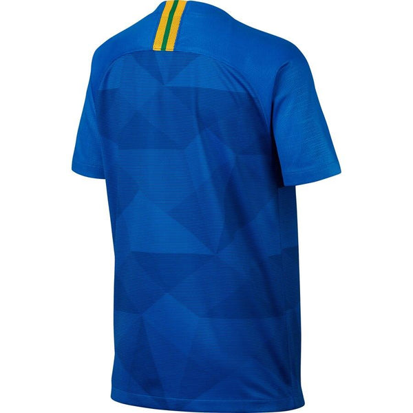 Brazil National Team Youth Away Replica Stadium Blank Jersey – Blue 2019