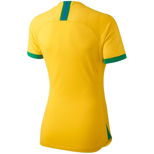 Brazil Women's National Team Women's 2019 Home Replica Jersey – Yellow 2019