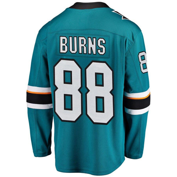 Brent Burns San Jose Sharks Home Premier Breakaway Player Jersey – Teal 2019