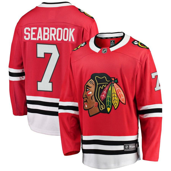 Brent Seabrook Chicago Blackhawks Home Breakaway Player Jersey – Red 2019