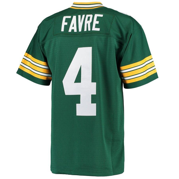 Brett Favre Green Bay Packers Mitchell &amp; Ness 1996 Replica Retired Player Jersey - Green 2019