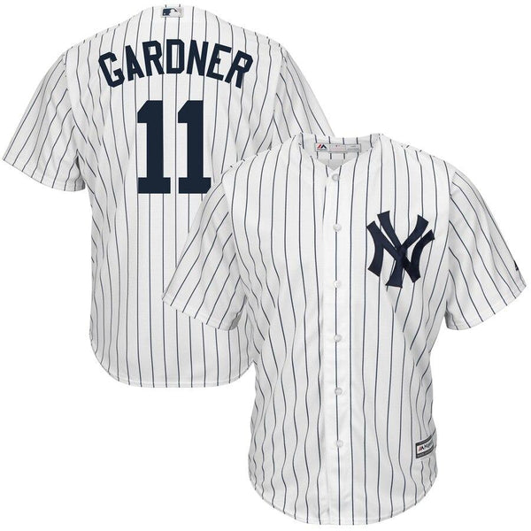 Brett Gardner New York Yankees Majestic Cool Base Player Jersey - White 2019