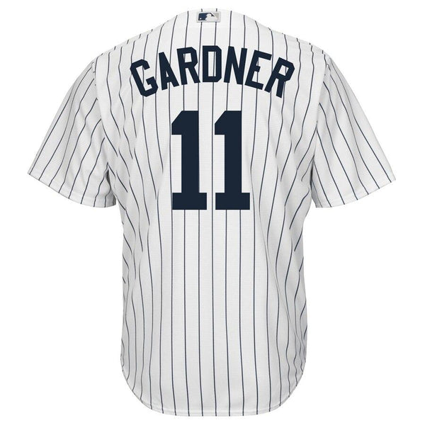 Brett Gardner New York Yankees Majestic Cool Base Player Jersey - White 2019