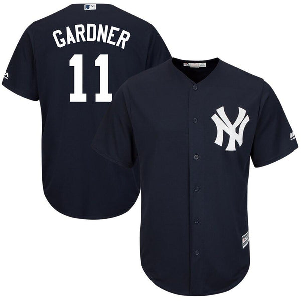 Brett Gardner New York Yankees Majestic Official Cool Base Player Jersey - Navy 2019