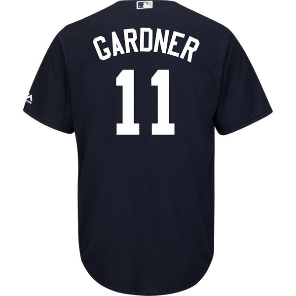 Brett Gardner New York Yankees Majestic Official Cool Base Player Jersey - Navy 2019