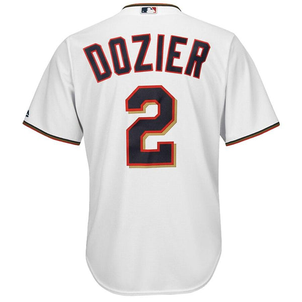 Brian Dozier Minnesota Twins Majestic Cool Base Player Jersey - White 2019