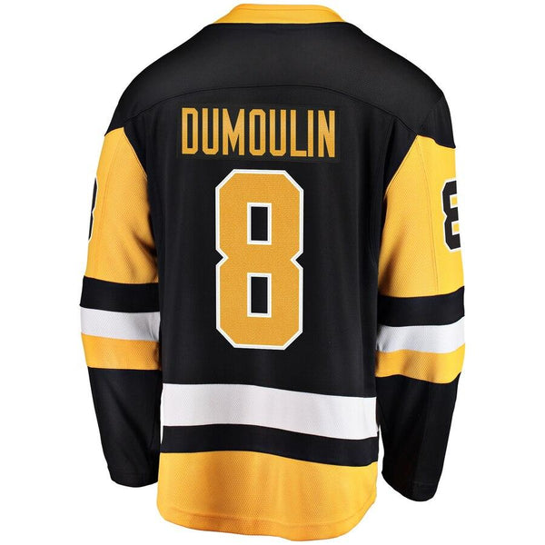 Brian Dumoulin Pittsburgh Penguins Home Breakaway Player Jersey – Black 2019
