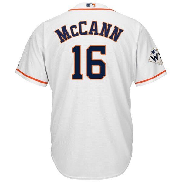 Brian McCann Houston Astros Majestic World Series Bound Cool Base Player Jersey – White 2019